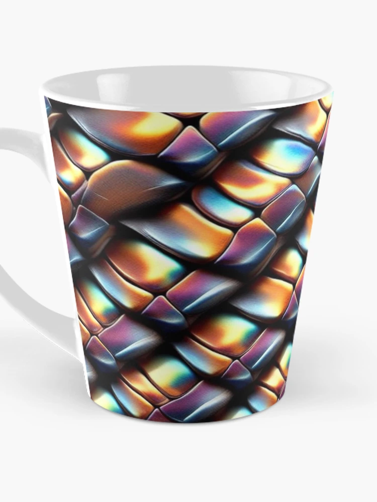 Thumbnail 3 of 4, Coffee Mug, Snake Skin Pattern designed and sold by Rui Fernandes.