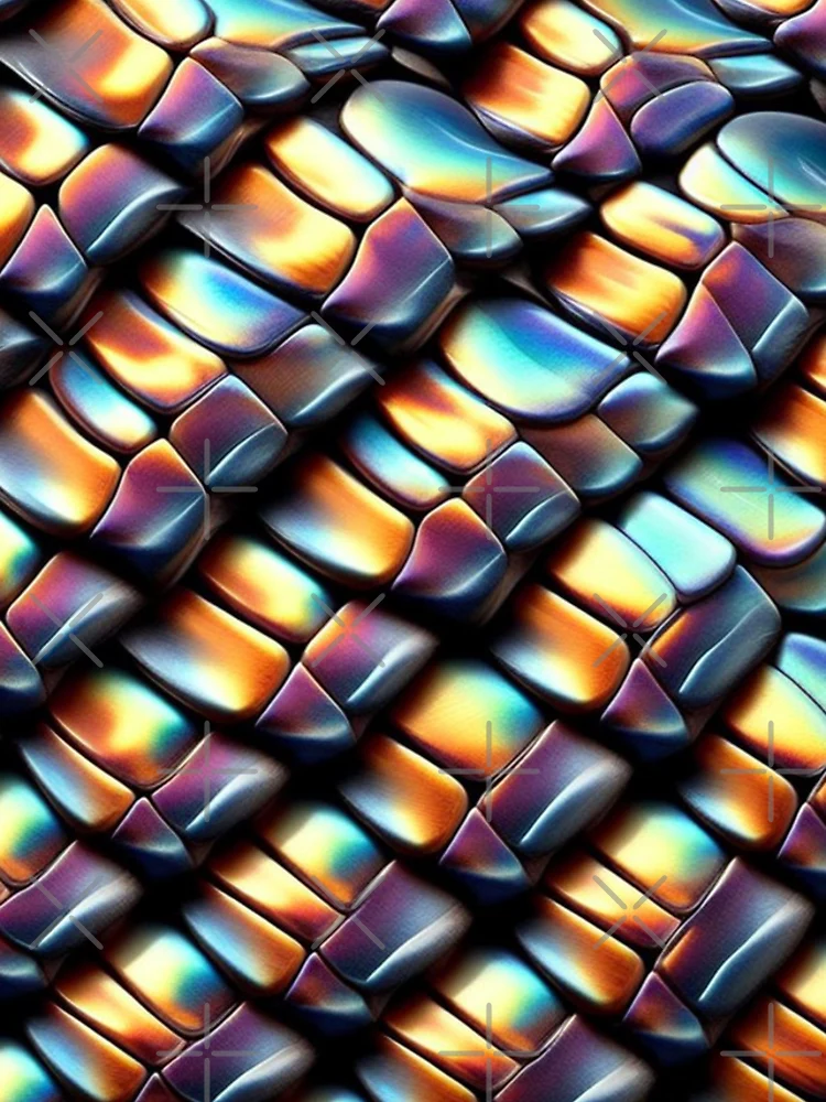 Thumbnail 4 of 4, iPhone Case, Snake Skin Pattern designed and sold by Rui Fernandes.