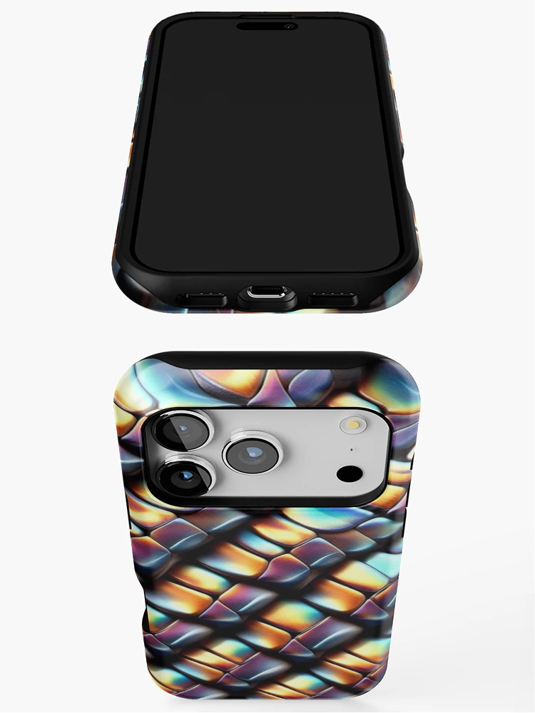 Thumbnail 3 of 4, iPhone Case, Snake Skin Pattern designed and sold by Rui Fernandes.