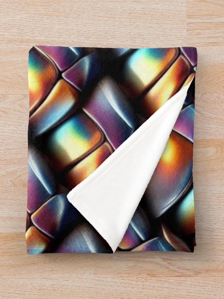 Thumbnail 3 of 6, Throw Blanket, Snake Skin Pattern designed and sold by Rui Fernandes.