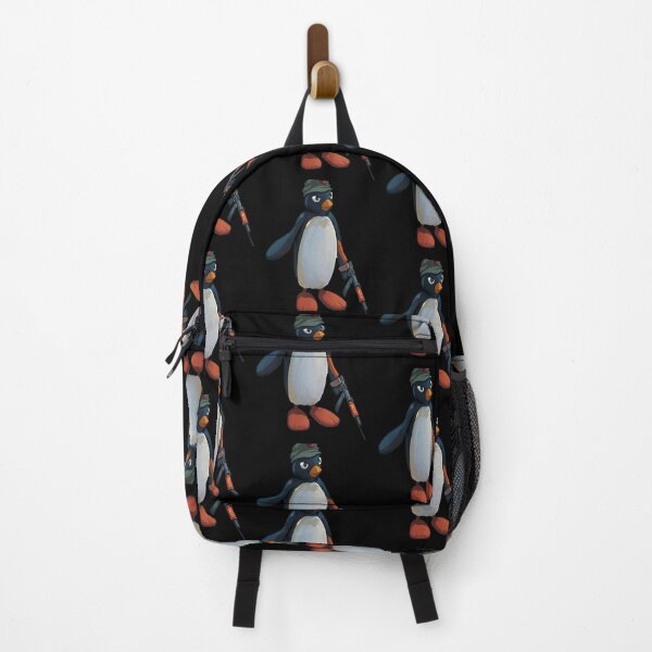 Item preview, Angry Pingu AK-47 Official Merch T-shirt | stickers | Mask | Hoodies HD designed and sold by Beep Peep.