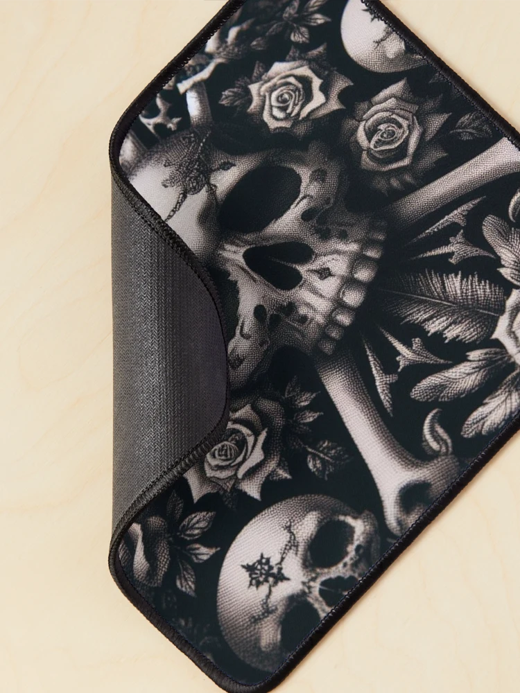 Thumbnail 2 of 5, Mouse Pad, Obsidian Reverie: Gothic Pattern designed and sold by Rui Fernandes.