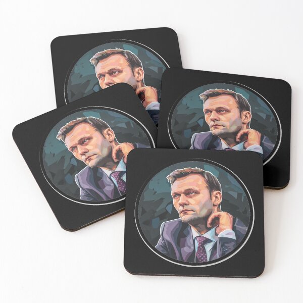 Item preview, RIP Navalny sticker style designed and sold by SmileshareShop.