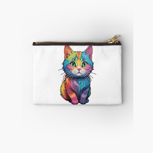 Item preview, Rainbow Watercolor Cat designed and sold by JamieRainbow.