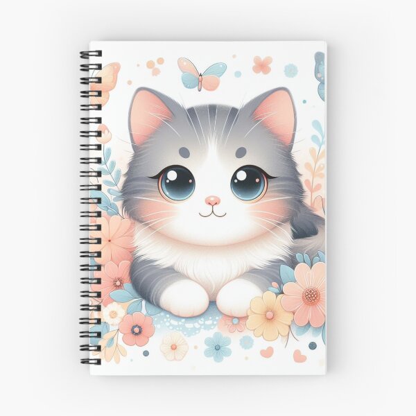 Item preview, adorable cat designed and sold by LadyAiny.