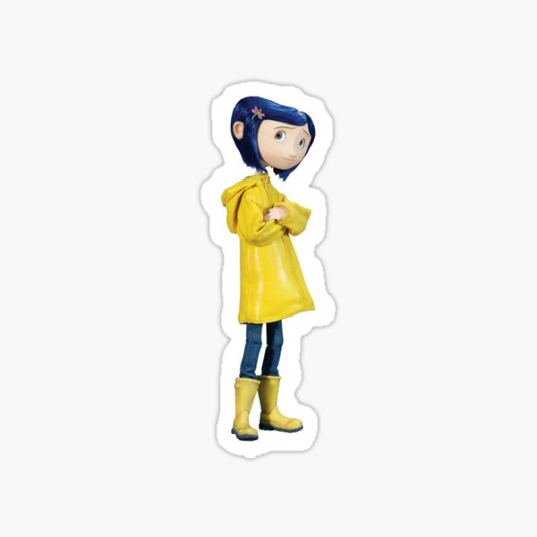 Artikel-Vorschau von Coraline Jones Aufkleber, designt und verkauft von chromaticanico.