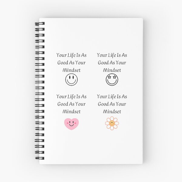 Item preview, your life is as good as your mindset, Positive mindset designed and sold by JustCrafted.