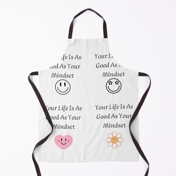 Item preview, your life is as good as your mindset, Positive mindset designed and sold by JustCrafted.