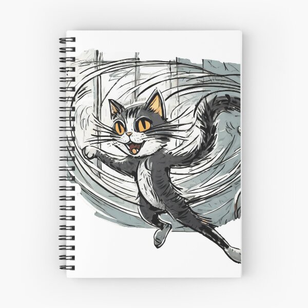 Item preview, Cat Thrown Wind designed and sold by omerfdln34.