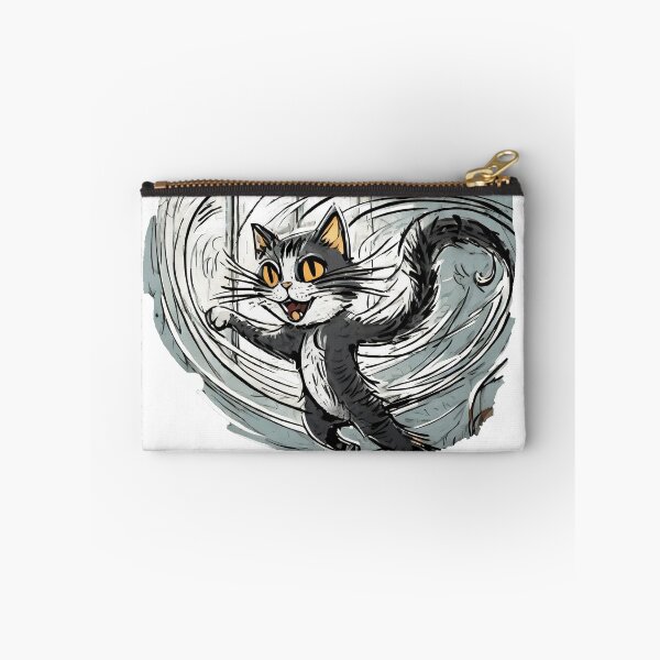 Item preview, Cat Thrown Wind designed and sold by omerfdln34.