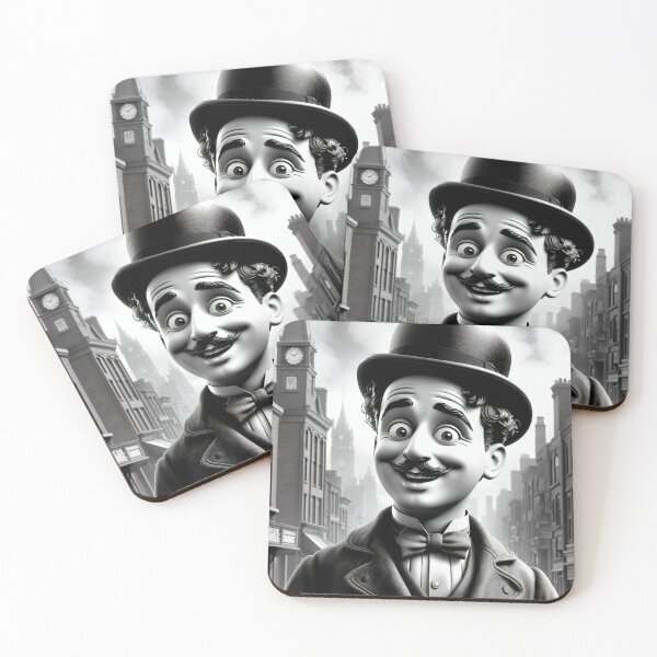 Item preview, Silent Era Charm: The Tramp's Tale designed and sold by opulantorbit.