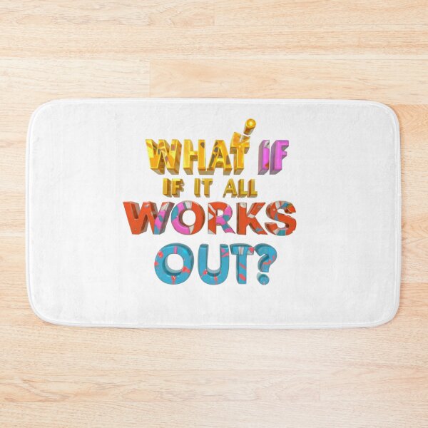 Item preview, what if it all works out - colorful splash  designed and sold by bukajart.