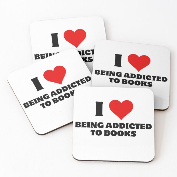 Item preview, I love being addicted to books designed and sold by aron_QuoTee.