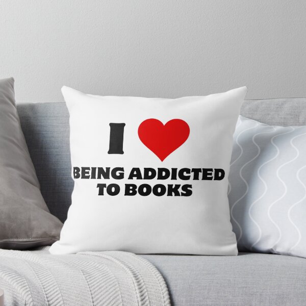 Item preview, I love being addicted to books designed and sold by aron_QuoTee.