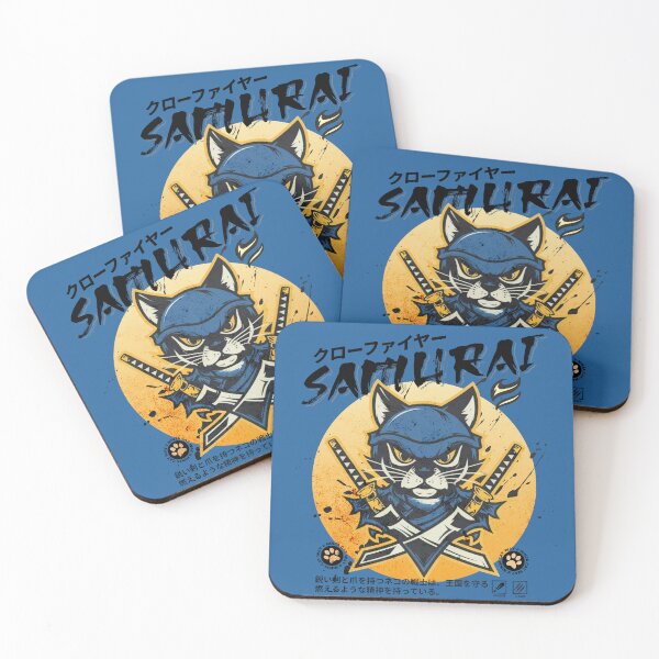 Item preview, Ninja Cat | The Cat Samurai designed and sold by Mariana Piana.