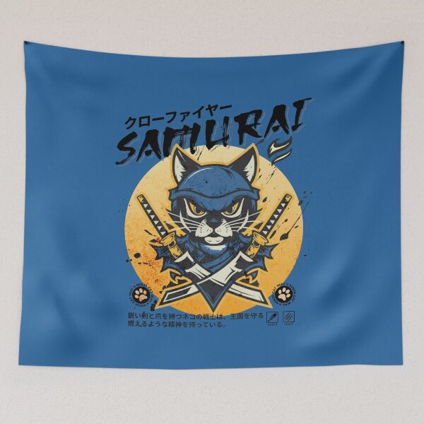 Item preview, Ninja Cat | The Cat Samurai designed and sold by Mariana Piana.