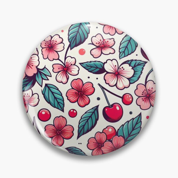 Item preview, Cherry Blossom Symphony: Fruitful Pattern designed and sold by Rui Fernandes.