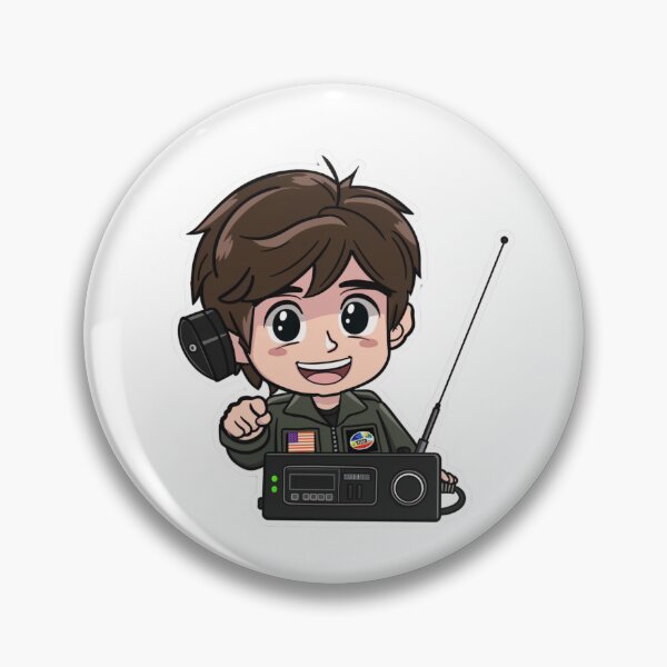 Item preview, Young Radio Operator Funny Gifts For Amateur Radio Lovers Ham Radio Kids   designed and sold by Waves-of-Art.