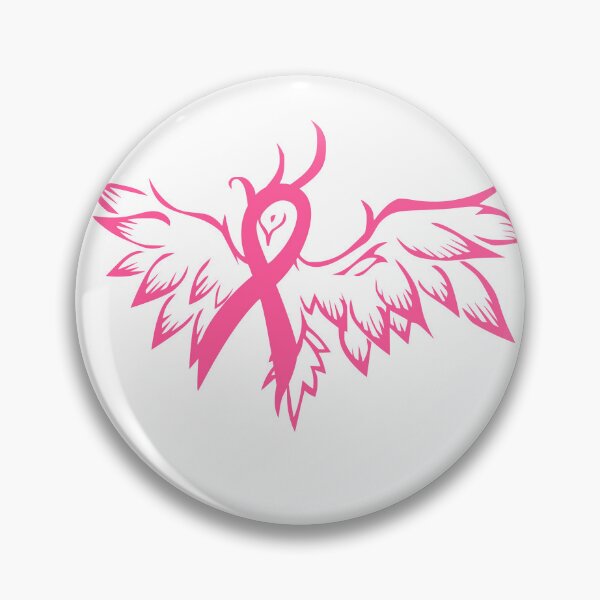 Item preview, Beautiful Breast Cancer Awareness Ribbon Bird designed and sold by LaurenElin.