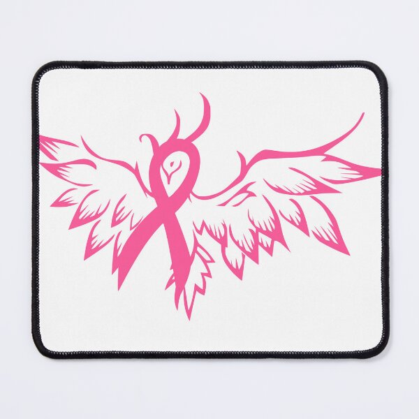 Item preview, Beautiful Breast Cancer Awareness Ribbon Bird designed and sold by LaurenElin.