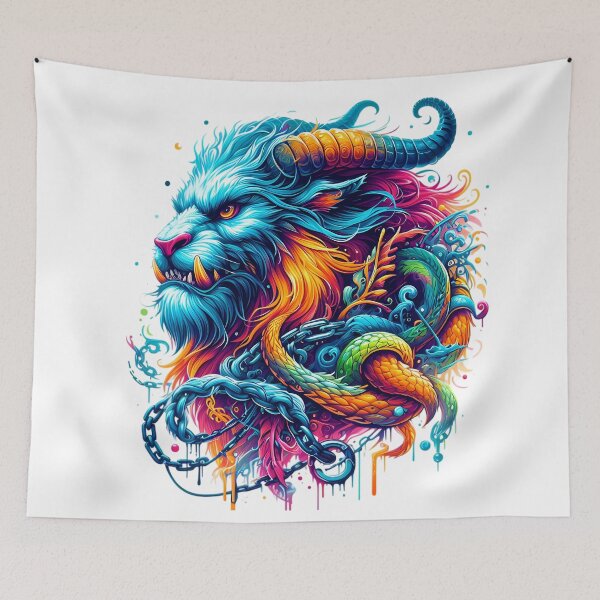 Item preview, Majestic Chimera of the Oceanic Vortex designed and sold by Vitalka-uk.