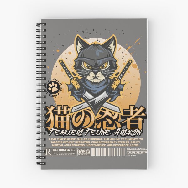 Item preview, Ninja Cat | Feline Assassin designed and sold by Mariana Piana.