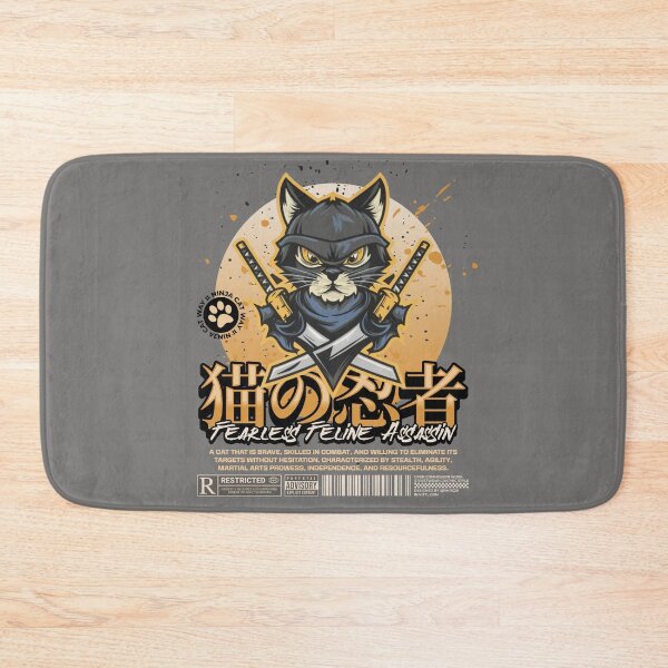 Item preview, Ninja Cat | Feline Assassin designed and sold by Mariana Piana.