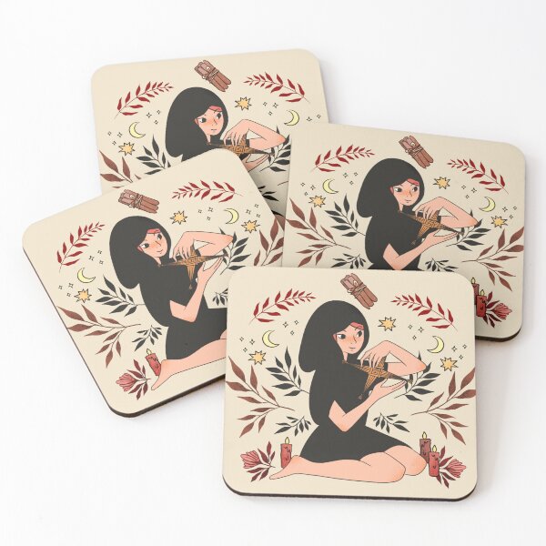 Item preview,  Pattern drawing design with a girl in a black rope designed and sold by SweetLimeShop.