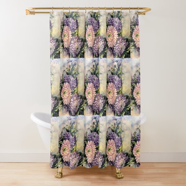 Honey Suckles by Lillian Garrett Shower Curtain