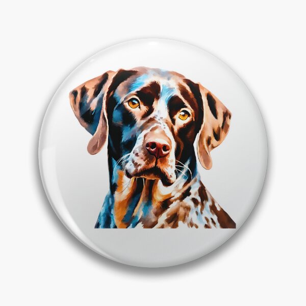 Item preview, Soulful Impressionist German Shorthaired Pointer designed and sold by Fredster1966.