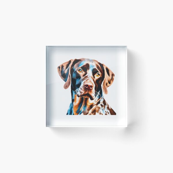 Item preview, Soulful Impressionist German Shorthaired Pointer designed and sold by Fredster1966.