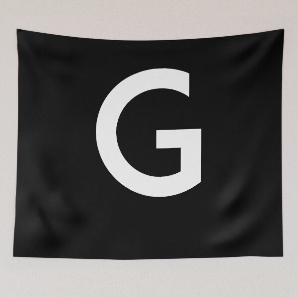Aperçu de l'œuvre Lettre G Alphabet G Monogramme Nom initial Anniversaire créée et vendue par Usoubmaster.