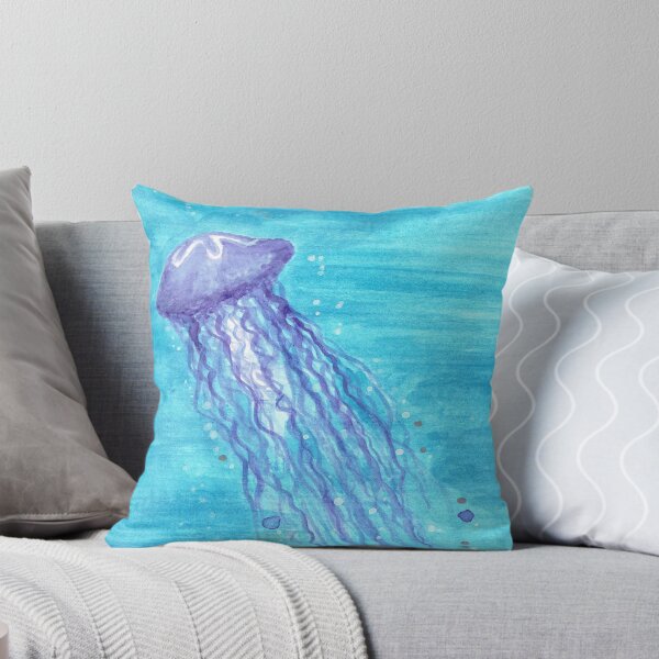 Item preview, Purple Jellyfish Watercolor designed and sold by LunaMothDesigns.