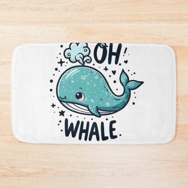 Item preview, Oh Whale Funny Saying Pun Of Oh Well designed and sold by Culmika.