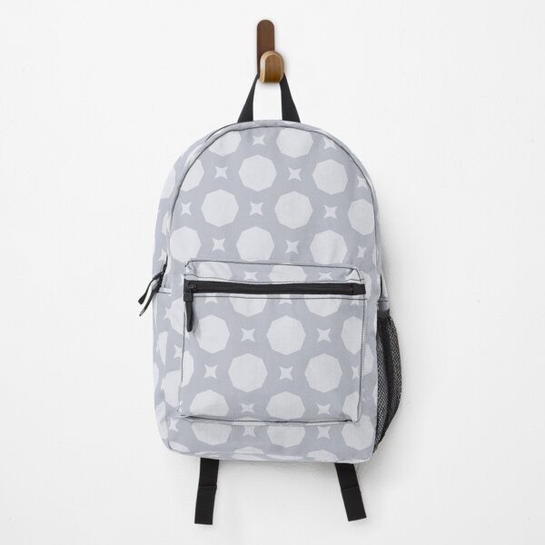 Item preview, Grey & White Octagon Stars Constant Repeat Limitless Seams designed and sold by Alchemy-A-La-G.