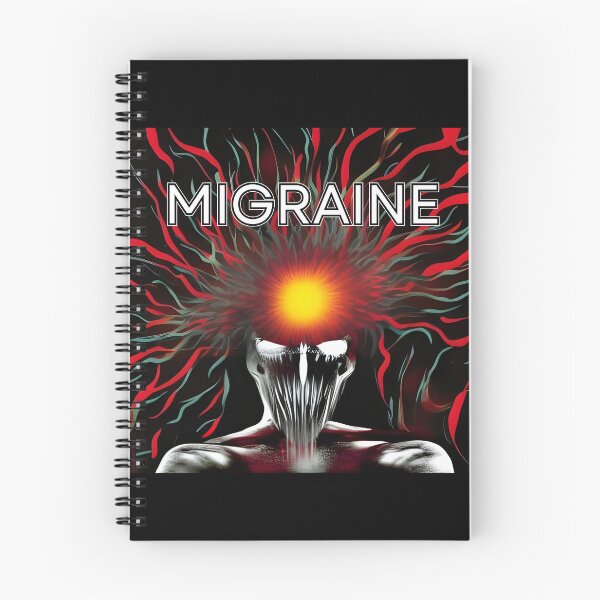 Item preview, Migraine Art "Sturmkopf" Chronic Pain Illness Spoonie Spoon Theory Headache  designed and sold by InterpreTees.