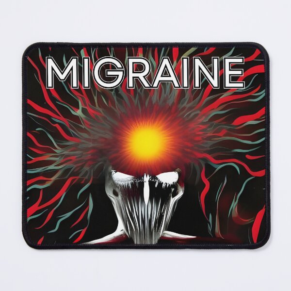 Item preview, Migraine Art "Sturmkopf" Chronic Pain Illness Spoonie Spoon Theory Headache  designed and sold by InterpreTees.