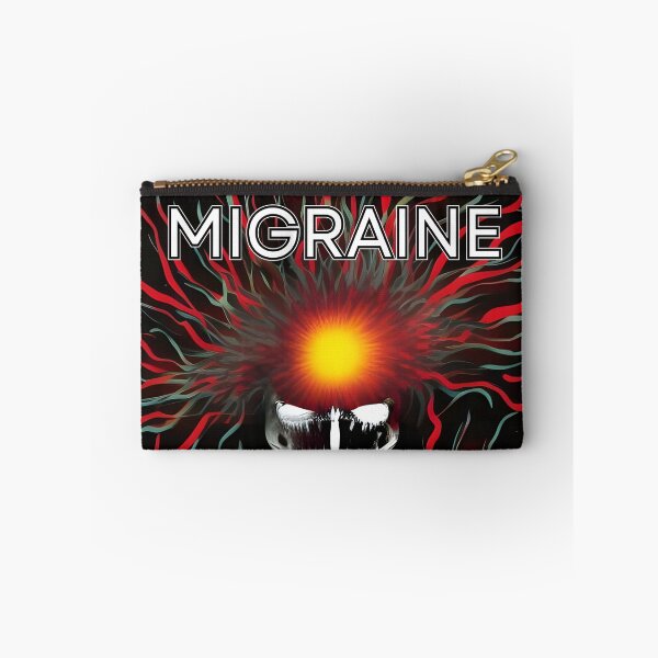 Item preview, Migraine Art "Sturmkopf" Chronic Pain Illness Spoonie Spoon Theory Headache  designed and sold by InterpreTees.