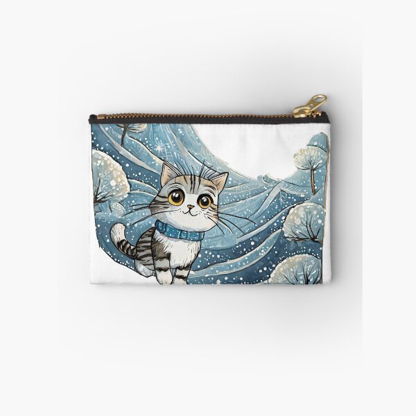 Item preview, Snowy Forest Cat  designed and sold by omerfdln34.