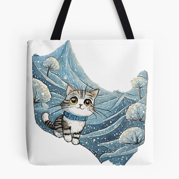 Item preview, Snowy Forest Cat  designed and sold by omerfdln34.