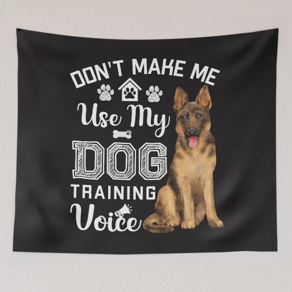 Item preview, Don't Make Me Use My Dog Training Voice Funny Dog Trainer designed and sold by TeeVibesshop.