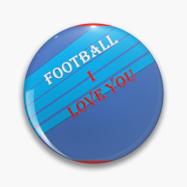 Item preview, Football, I love you designed and sold by annenambiro.
