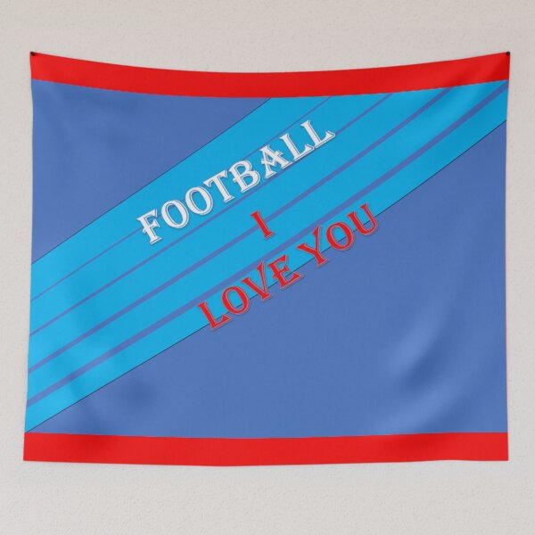 Item preview, Football, I love you designed and sold by annenambiro.