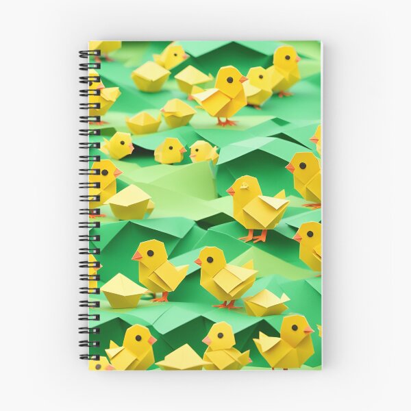 Item preview, Origami Art - Chirpy Meadow Delights: Baby Chicks in Nature's Playground designed and sold by ArtfulFolds.