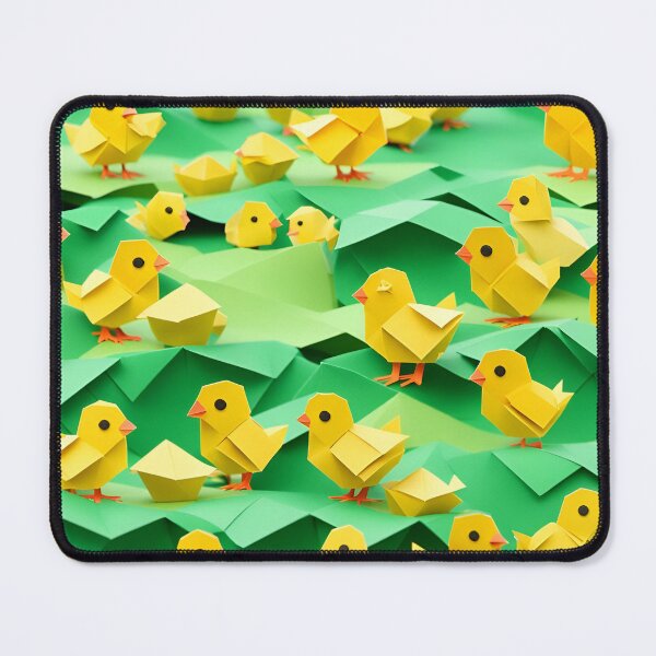 Item preview, Origami Art - Chirpy Meadow Delights: Baby Chicks in Nature's Playground designed and sold by ArtfulFolds.