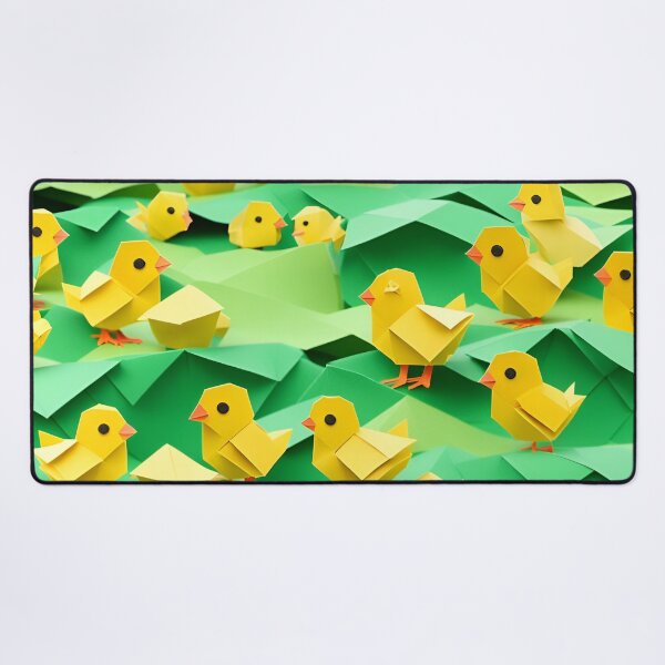 Item preview, Origami Art - Chirpy Meadow Delights: Baby Chicks in Nature's Playground designed and sold by ArtfulFolds.