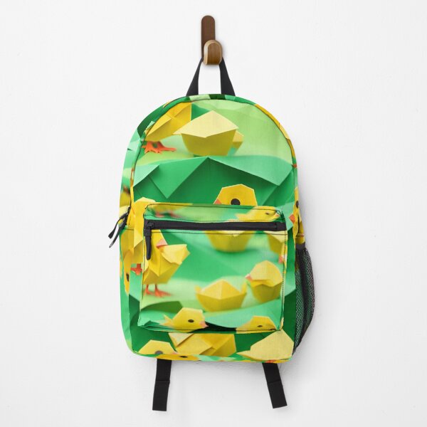 Item preview, Origami Art - Chirpy Meadow Delights: Baby Chicks in Nature's Playground designed and sold by ArtfulFolds.