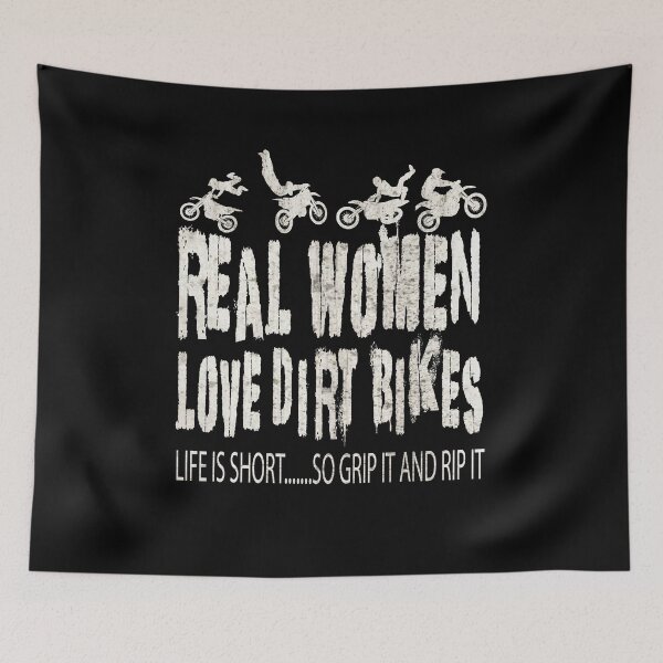 Item preview, Real Women Love Dirt Bikes T Shirt Dirt Bike Rider Gift designed and sold by angy2017.