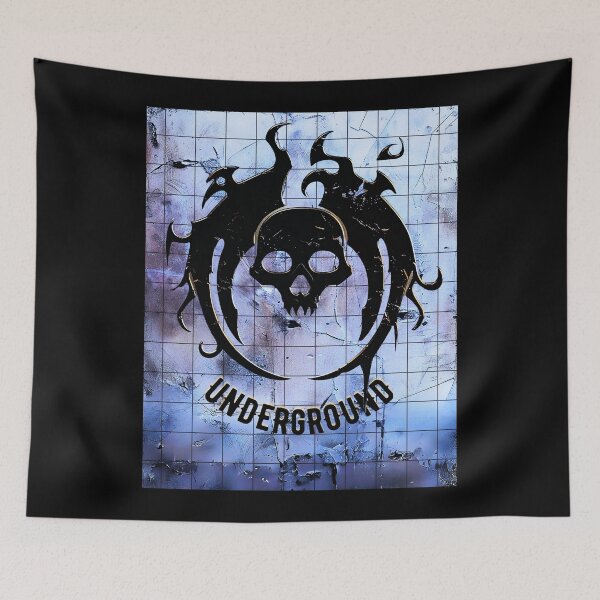 Item preview, Underground - skull shape graphics designed and sold by silent-violin.