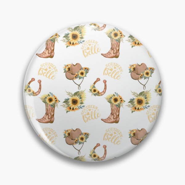 Item preview, Western Chic Southern Belle Sunflower Design designed and sold by LittleGnomad.